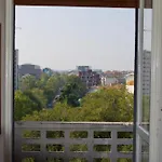 Con Vista Su Citta E Duomo Di Milaan