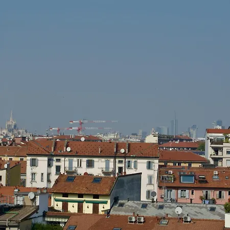 아파트 Con Vista Su Citta E Duomo Di 밀라노